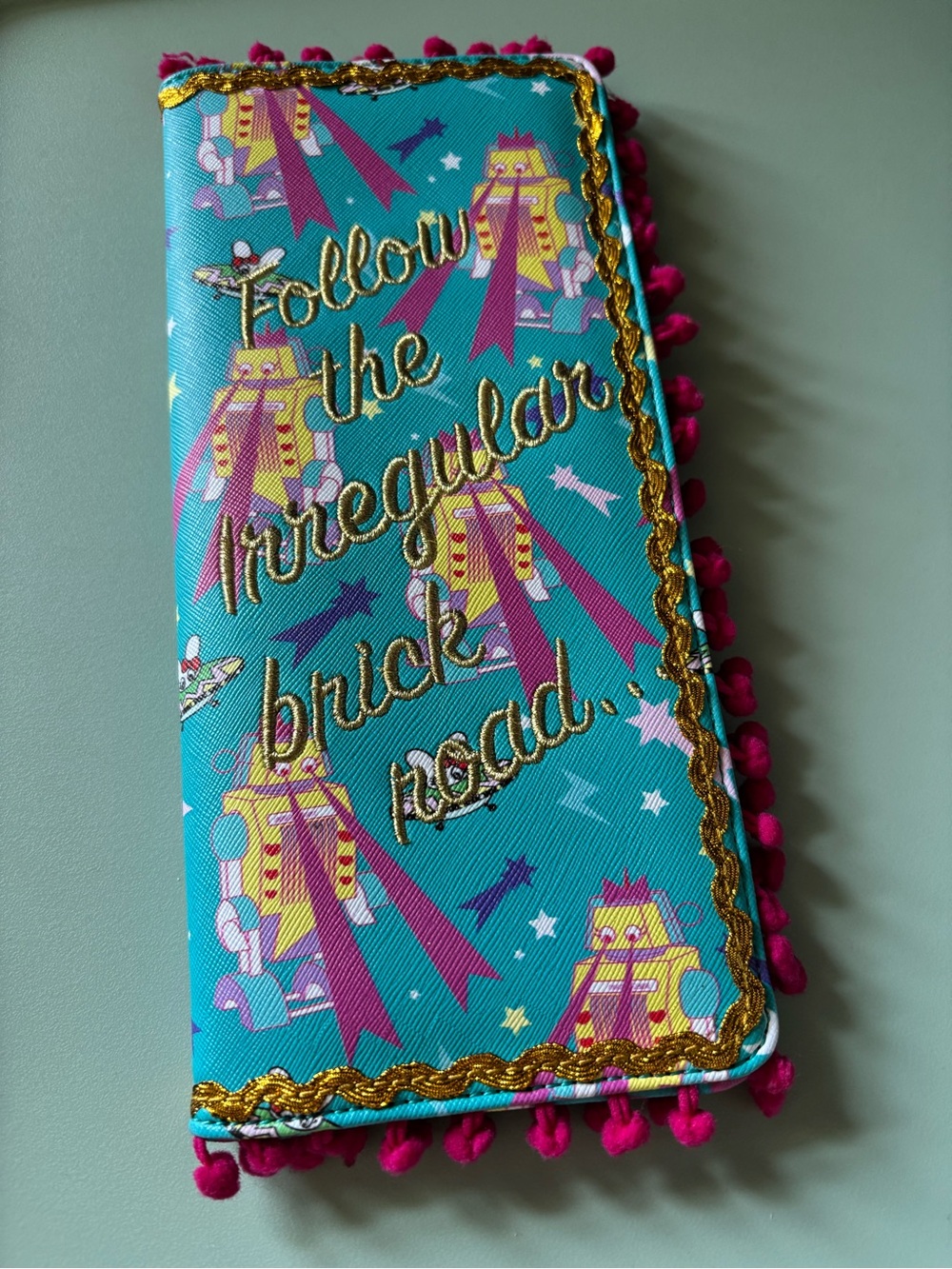 Rare Irregular Choice Vintage Robot Clutch Wallet